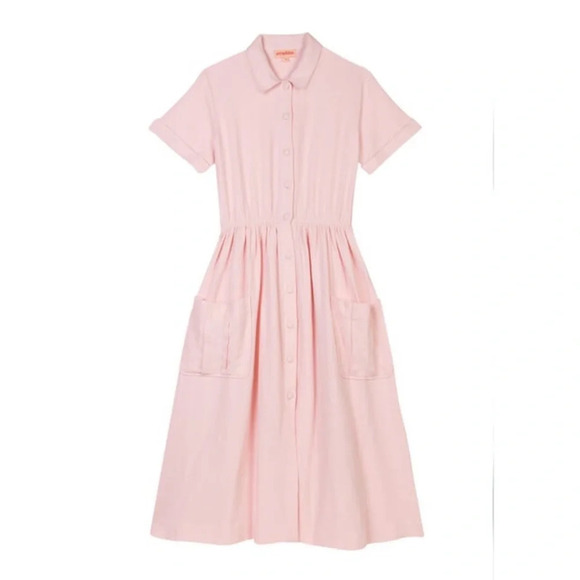seraphina Dresses & Skirts - NWT SERAPHINA LONDON Women's The Button Dress, Pink, size large